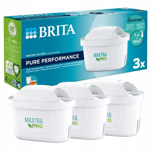  Inserto filtro Brita Maxtra Pro Pure Performance 3 pz.