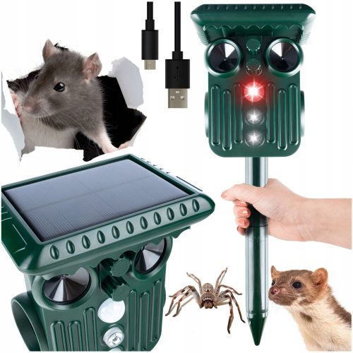  Gotel repellente contro gatti, talpe, martore, topi e ratti, cani, uccelli, animali del bosco