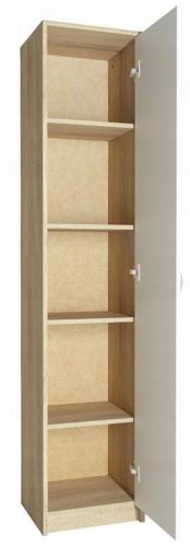  Libreria Matkam 38,8 x 35 x 180 cm, rovere Sonoma