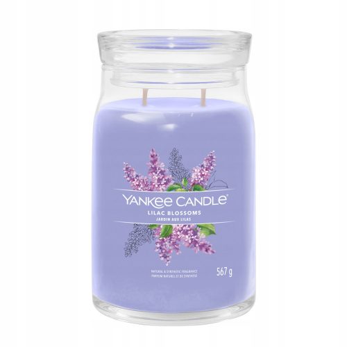 Candela profumata alla soia Lilac Blossom Yankee Candle 1 pz.