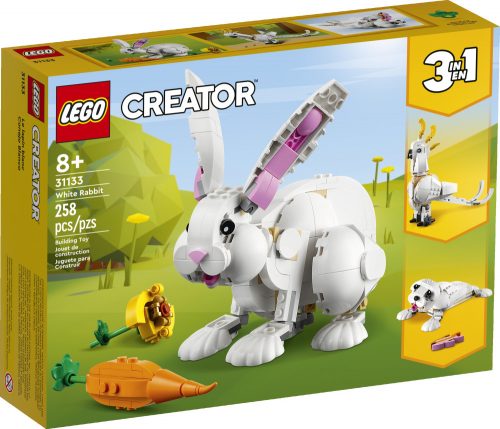  LEGO Creator 3 in 1 31133 Il Coniglio Bianco