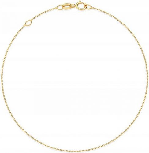  Bracciale a catena in oro 585, antier, 19 cm