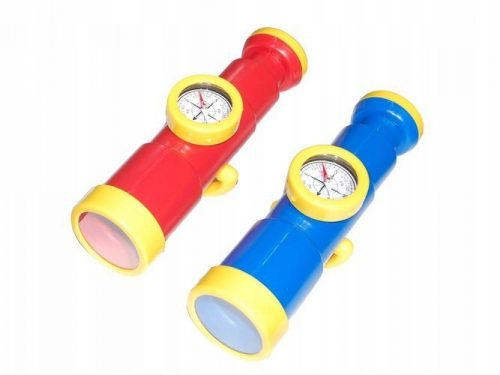 GIGI TOYS Telescopio con bussola parco giochi BLU