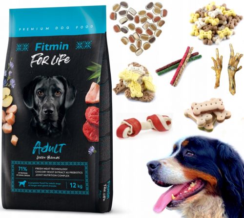  Fitmin DOG For Life Adult Taglia Grande 12 kg