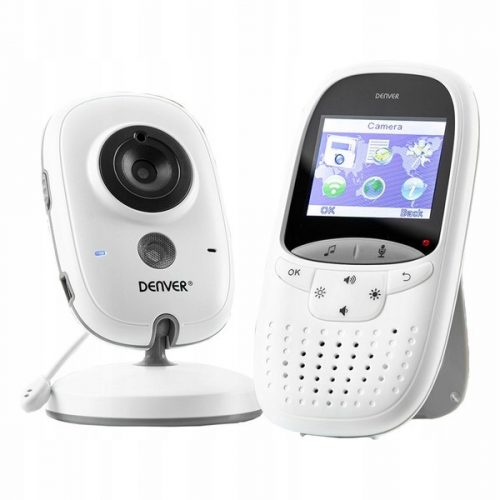  Baby monitor elettronico bianco Denver Electronics