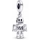  Ciondoli ROBOT PENDENTE BESTIE BOT Argento 925