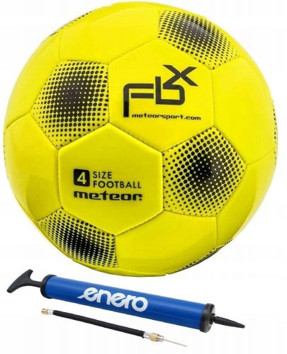 Pallone Meteor FBX misura 4 + pompa a mano Enero 5907637336548