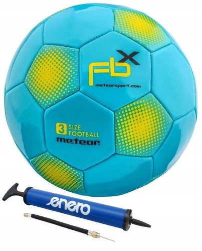 Pallone Meteor FBX misura 3 + pompa a mano Enero 5907637336548