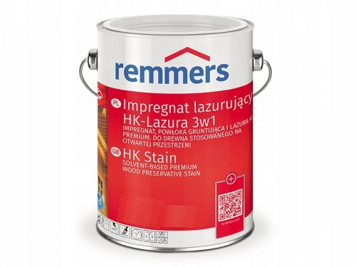 Remmers HK-Lazura 3in1 Impregnante per vetri al platino 5 l