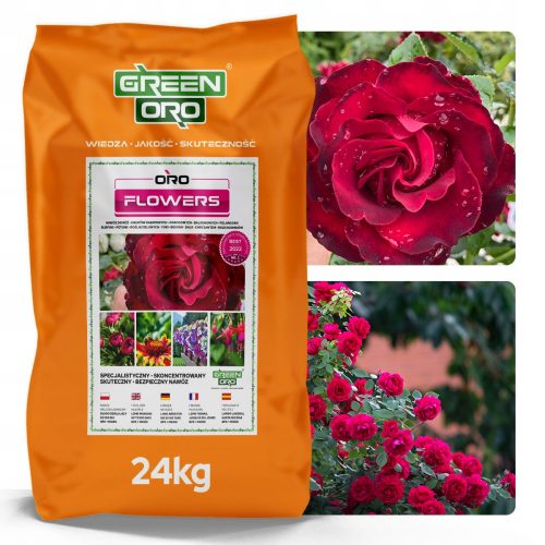 Concime multi-ingrediente Concime alla rosa Granulato a lunga azione 120 giorni 25 kg 25 l