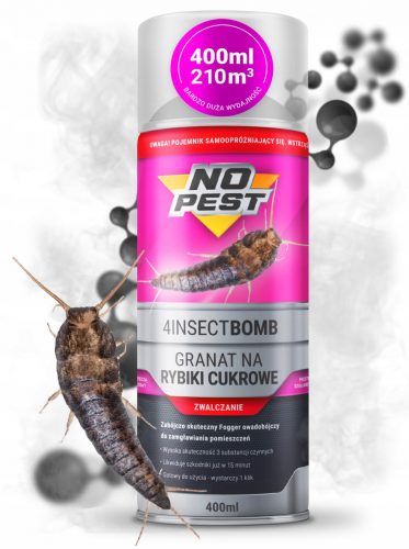  No-Pest 4Insect Bomb granata pesciolino argentato 400 ml