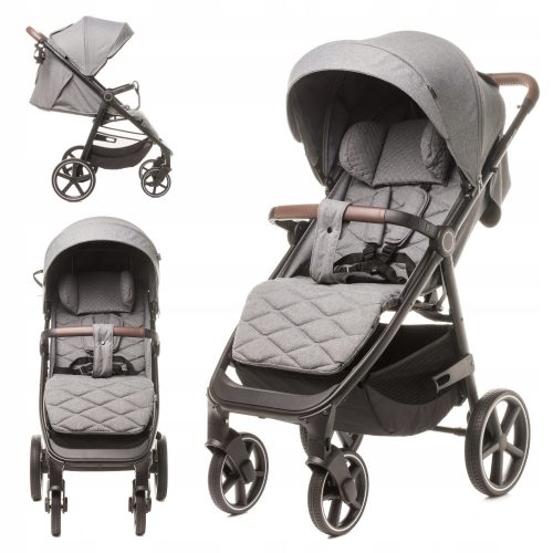  Passeggino 4Baby Stinger Pro Melange Grigio