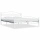  VidaXL 285303 letto matrimoniale in metallo 140x200 bianco