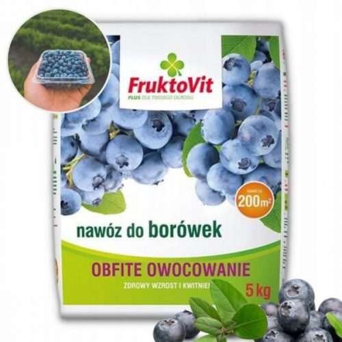 Fertilizzante da giardino - Granulato fertilizzante multicomponente Fruktovit 5 kg 5 l