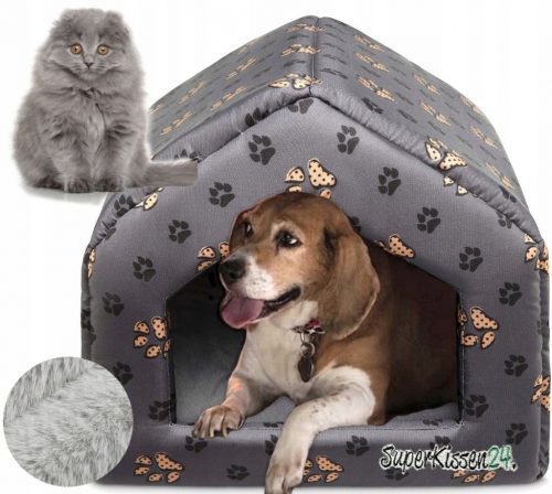  Cuccia per cani e gatti CASA XL ZAMPE + PELLICCIA