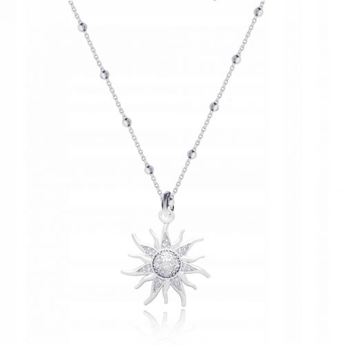  COLLANA STELLA SOLE IN ARGENTO, argento 925