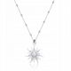  COLLANA STELLA SOLE IN ARGENTO, argento 925