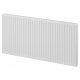 Radiatore a pannello in acciaio Mexen 933 W, bianco, 1000 x 600 x 163 mm - attacco laterale