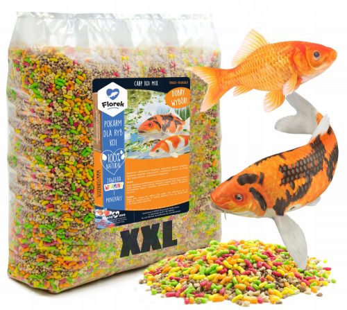 Mangime per pesci - CIBO PER PESCI KOI CARPA MIX FOOD POND