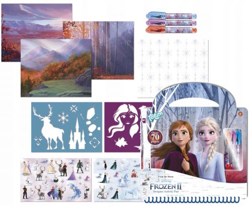  Totum Disney Frozen 2 Libro di attività per designer