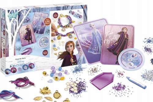  Kit per realizzare braccialetti in mosaico Frozen