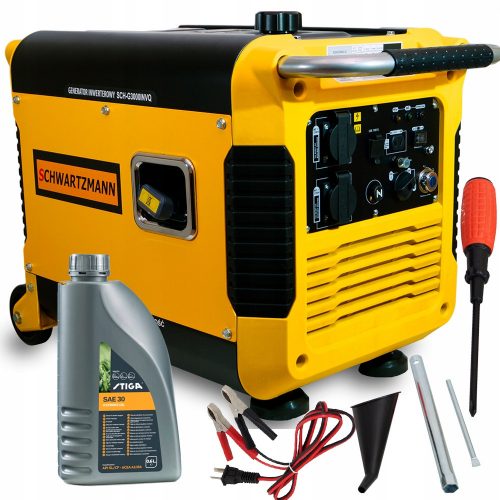 Generatore portatile Schwartzmann monofase 2700 W benzina