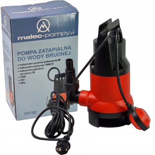 Pompa, idroforo - Pompa sommersa MalTec 750 W 14.000 l/h