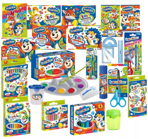  Set artistico per bambini 23 pz.