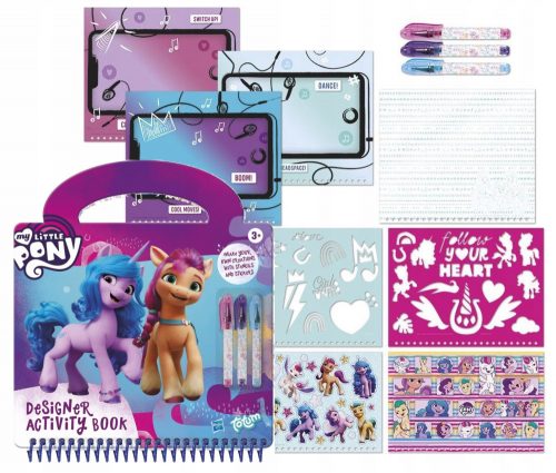  Set di modelli di disegno creativo My Little Pony