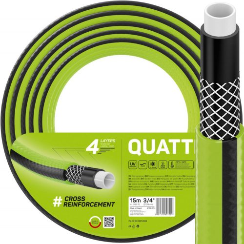  Tubo da giardino 3/4'' 15m CELLFAST QUATTRO 10-074