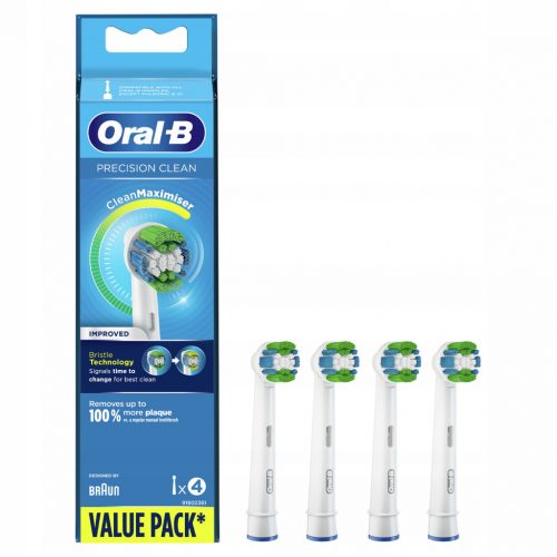  4 PUNTE DI PULIZIA DI PRECISIONE ORIGINALI ORAL-B BRAUN