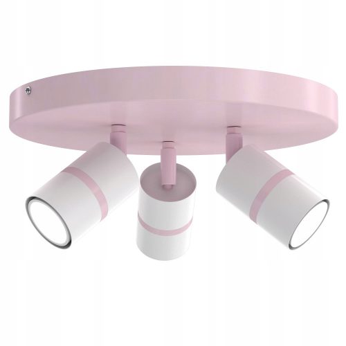  Lampada da soffitto Ewilight GU10 rosa e viola