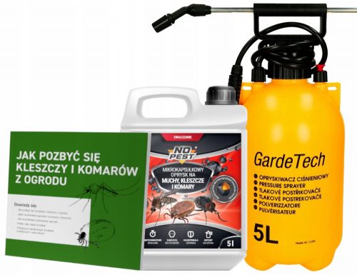  Spruzzatore, aerosol contro zecche e zanzare No-Pest 5000 ml