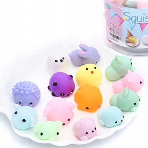 Moji Toys Squishy Mochi giocattoli antistress 24 pezzi WWW