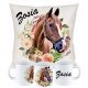 Set Cuscino + Tazza CAVALLO CAVALLI + IL TUO NOME N1