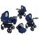  BAVARIO stars BLU SCURO Passeggino 3in1