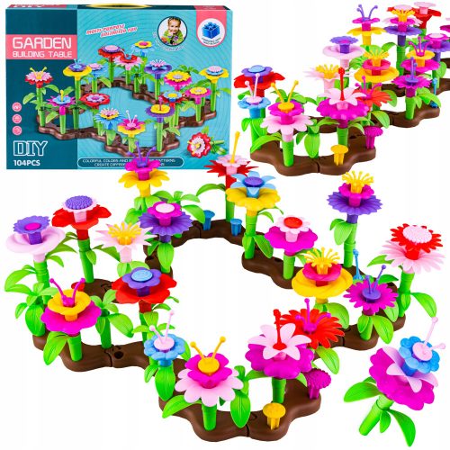  BLOCCHI PER COSTRUIRE FIORI FIORI DA GIARDINO SCONTO