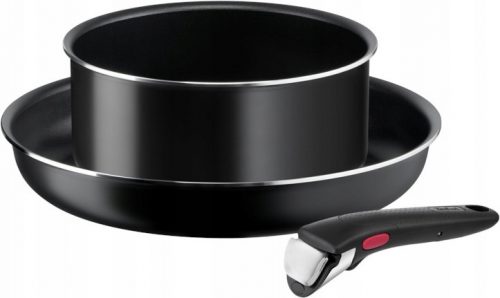 Set di pentole in alluminio Tefal Ingenio Easy Cook & Clean, 3 pz.