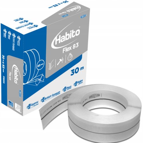 Nastro angolare Rigips Habito No-Coat 83mm 30mb