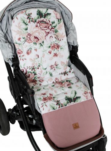  Inserto per passeggino Rose XL con poggiapiedi impermeabile