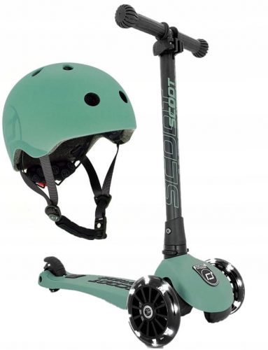  Monopattino a tre ruote Scoot & Ride 96345 Verde