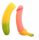 Divertente banana regalo con pene dildo nascosto