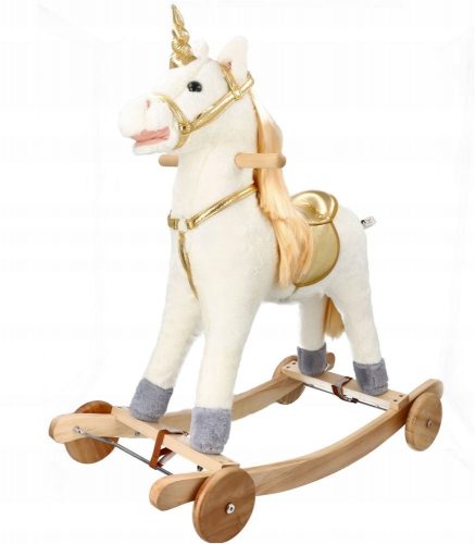  Unicorno a dondolo con ruote Adam Toys