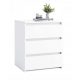  SaraMeble Cassettiera Sara Meble 60 x 35 x 77 cm bianco opaco