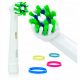  Testine Oral-B Cross Action, 5 pezzi