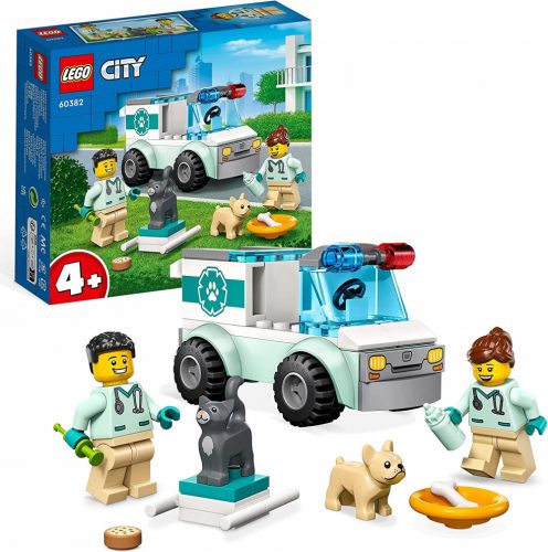  LEGO City 60382 Ambulanza veterinaria