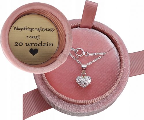  CATENA DONNA COMPLETA ARGENTO SINGAPORE PR. 925 CON PENDENTE + INCISIONE GRATUITA