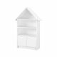  Scaffale Baby Boo 72 x 30 x 125 cm bianco, multicolore