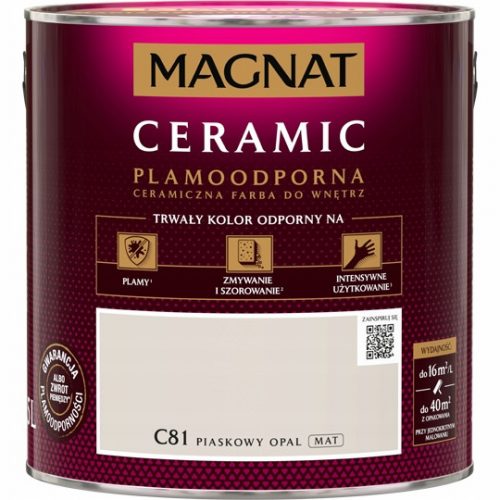 Pittura murale ceramica Magnat 2,5 l Opale Sabbia C81