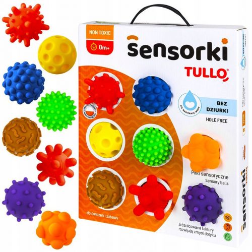  Palline sensoriali Sensorki 8 pz. senza foro 419 TULLO